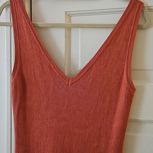 HoH midweight knit stretchy tank dress sheath dress - Picture 2 of 6